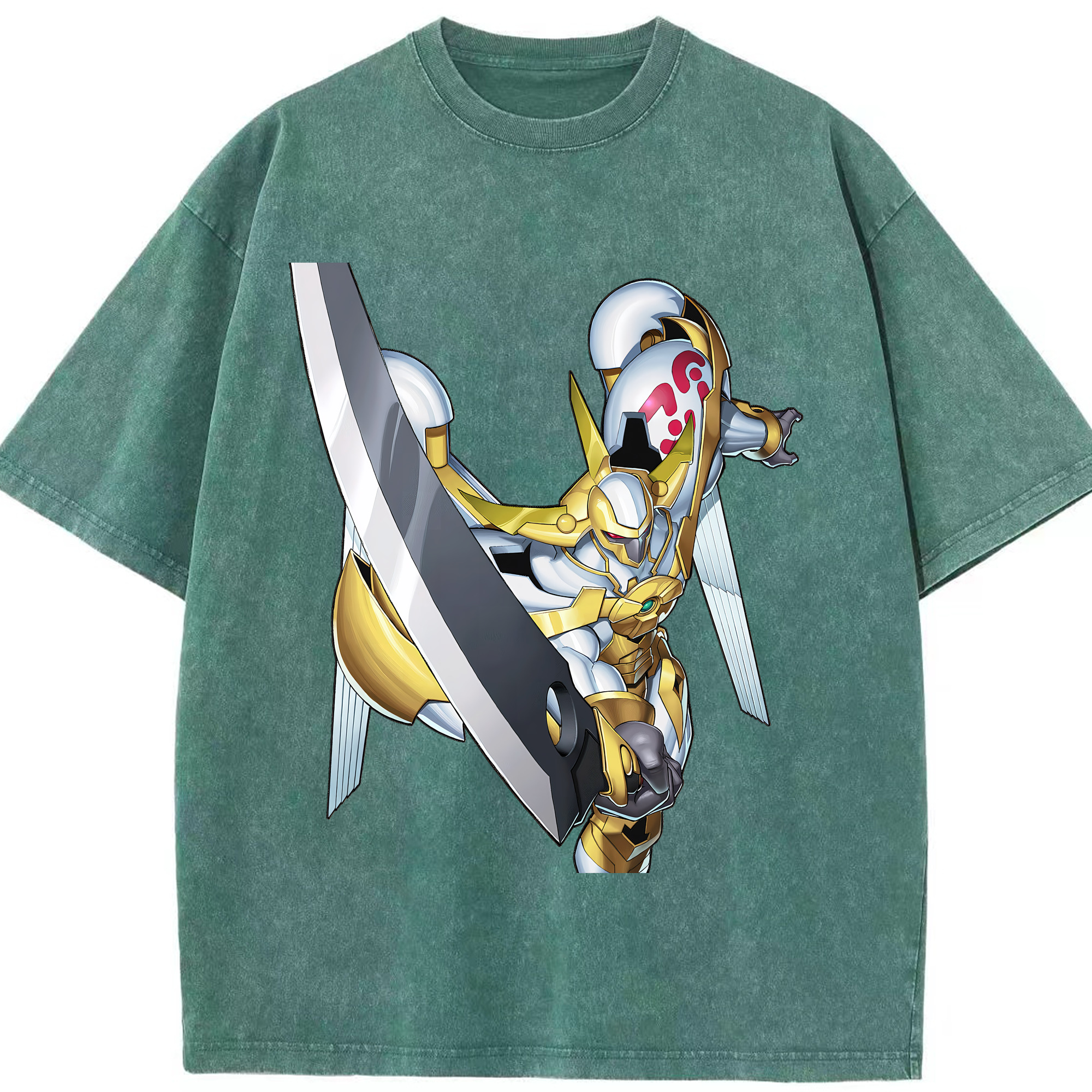 （画像用） 遊☆戯☆王 Yu-Gi-Oh! 綿100% ヴィンテージ風 半袖Tシャツ（フロントプリント）